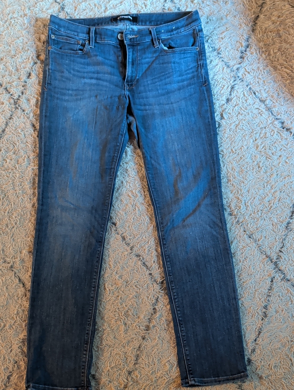 Express Skinny Mid Rise Jeans